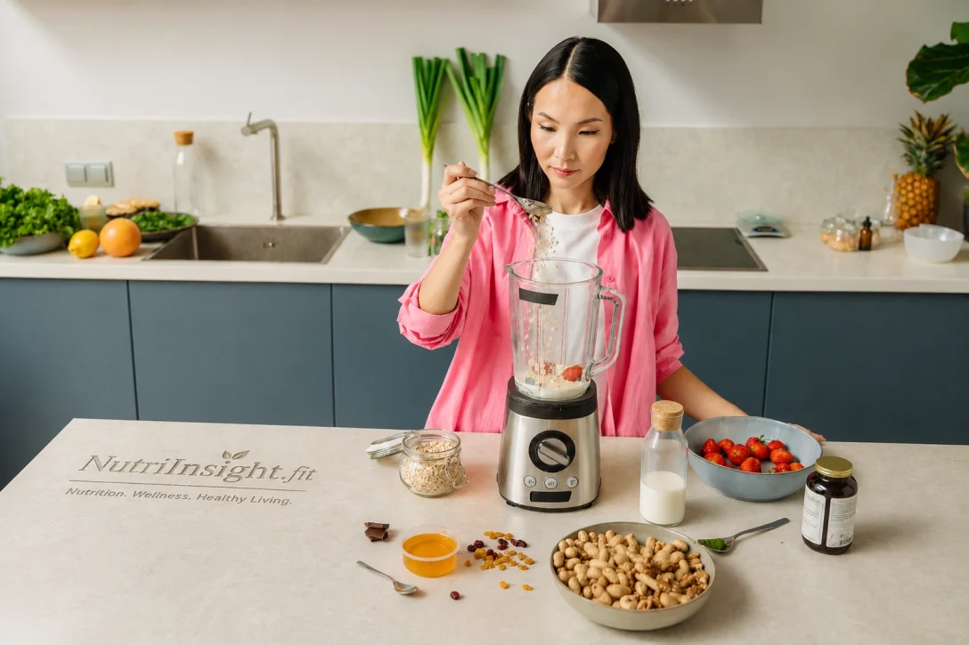 Best liquids for mixing protein powder including water milk and almond milk